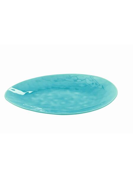ASA Selection Platte, turquoise, L. 34 cm, B. 28 cm