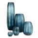 Guaxs Koonam Vase LIGHT STEELGREY/BLACK STEELGREY S