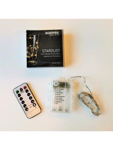 Sompex-Design STARDUST Lichterkette In- & Outdoor