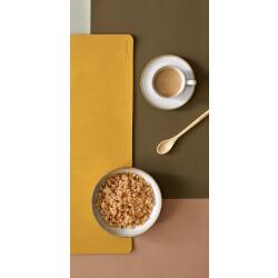 ASA Selection soft leather placemats Tischset, earth braun