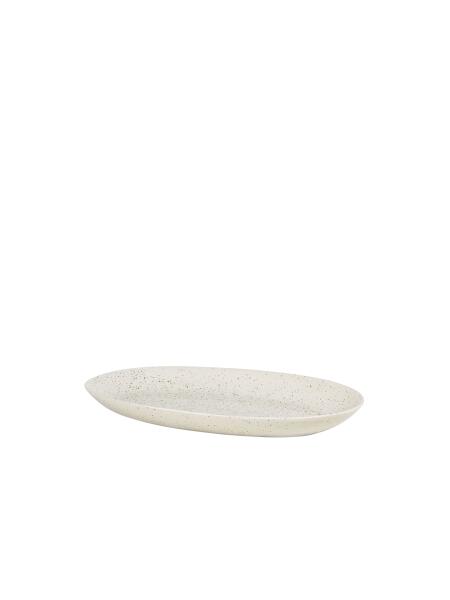 Broste Plate Oval Nordic Vanilla