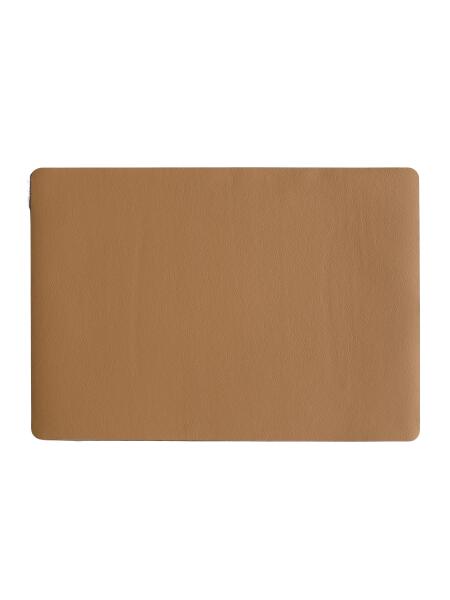 ASA Selection leather optic Tischset, karamell braun