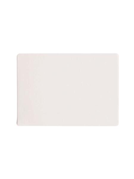 ASA Tischset leather otpic fine weiß, Lederoptik, 46 x 33 cm