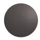 ASA Selection leather optic Tischset rund, basalt anthrazit matt