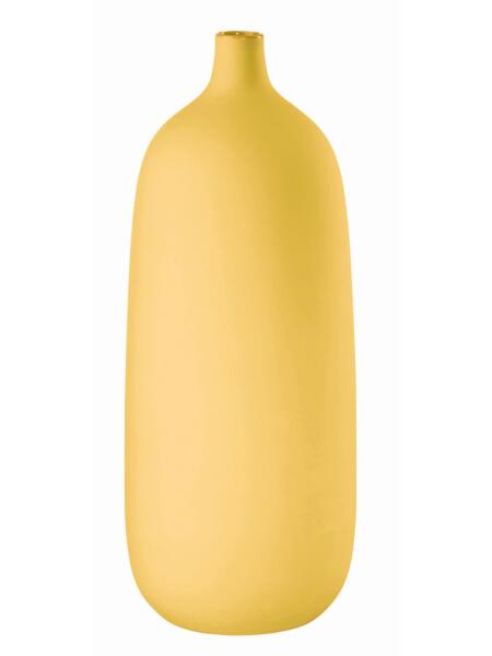 ASA Selection Nova Vase gelb Ø 11cm, H 30cm