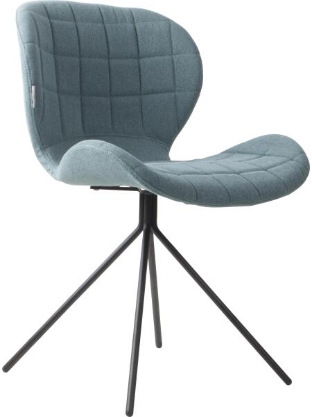 Zuiver Chair OMG Black/Blue