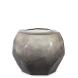 Guaxs Vase Cubistic Round Smoke grey Ø: 31cm H: 27cm
