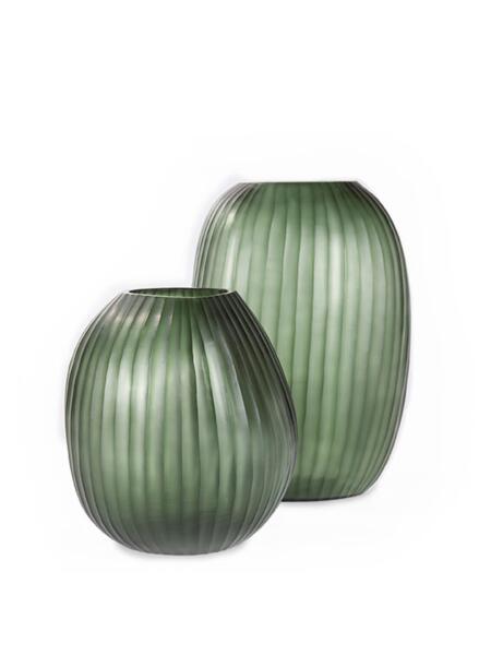 Guaxs Patara Round Vase Light Steelgrrey/Black Steelgrey