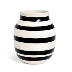 Kähler Omaggio Vase H20 cm schwarz (11962)