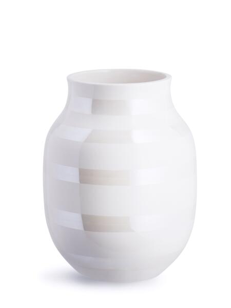Kähler Omaggio Vase H20 perlmutt (16051)
