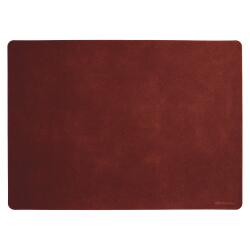 ASA Selection soft leather placemats Tischset, red earth rot