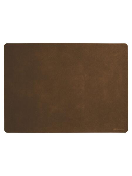 ASA Selection Tischset soft leather dark sepia