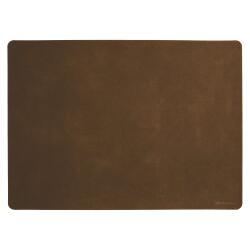 ASA Selection soft leather placemats Tischset, dark sepia...