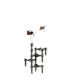 STOFF Nagel Vase Black