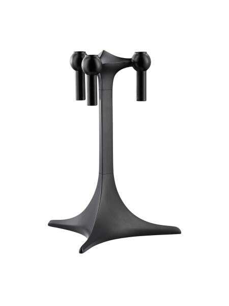 STOFF Nagel Kerzenständer Black