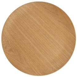ASA Selection wood Holztablett, rund beige
