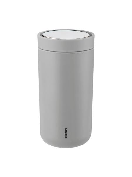 Stelton To Go Click Thermobecher 0.2 l Soft Light Grey