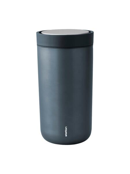 Stelton To Go Click Thermobecher 0.2 l Dark Blue Metalic