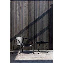 Houe NAMI Dining chair mit Armlehnen Olive green