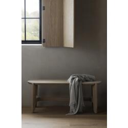 Blomus Sitzbank -ELI- Farbton Holz, Höhe 45 cm