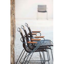Houe CLICK Dining Chair mit Bambusarmlehnen 4er Set Multi Color 1