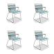 Houe CLICK Dining Chair mit Bambusarmlehnen 4er Set Multi Color 2