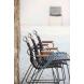 Houe CLICK Dining Chair mit Bambusarmlehnen 4er Set Dusty Light Blue