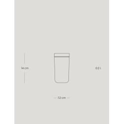 Stelton To Go Click Thermobecher 0.2 l Steel