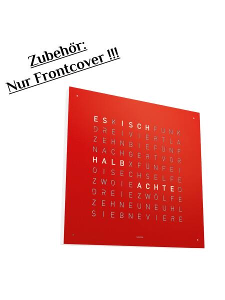 Frontcover für  QLOCKTWO Earth 45 KEINE UHR Steel Series Red Pepper Deutsch