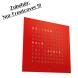 Frontcover für  QLOCKTWO Earth 45 KEINE UHR Steel Series Red Pepper Deutsch