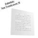 Frontcover für  QLOCKTWO Earth 45 KEINE UHR Steel Series White Pepper Deutsch