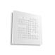 Frontcover für  QLOCKTWO Earth 45 KEINE UHR Steel Series White Pepper Deutsch