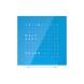 QLOCKTWO Earth 13.5 Pure Edition Blue Candy Deutsch
