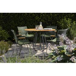Houe CLICK Dining Chair mit Bambusarmlehnen Muted White