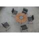Houe CLICK Dining Chair mit Bambusarmlehnen Muted White