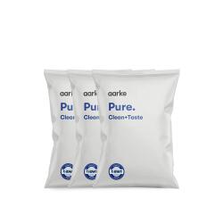 Aarke Pure Filtergranulat 3er-Pack Nachfüllbeutel