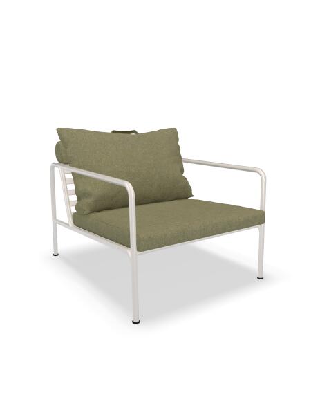 Houe Lounge Avon Chair Muted White Leaf