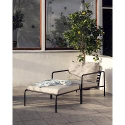 Houe Lounge Avon Ottoman Muted White Char