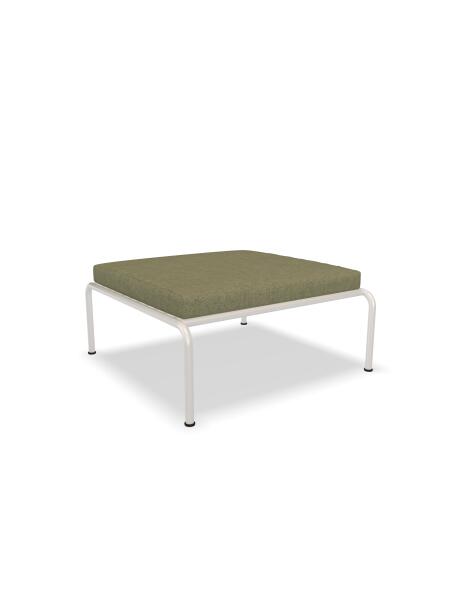 Houe Lounge Avon Ottoman Muted White Leaf