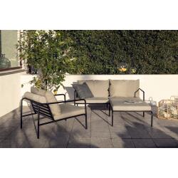 Houe Lounge Avon Ottoman Muted White Alpine