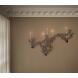 STOFF Nagel Wandkerzenhalter Brass