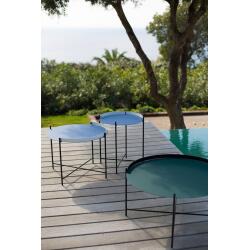 Houe Edge Tray Table Ø46,5 Olive Green