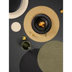 ASA Selection sisal rough placemats Tischset, kuro rough Ø38 cm