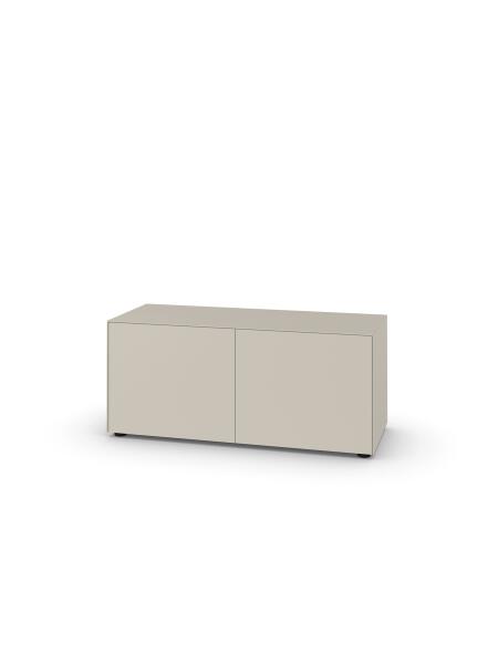 Piure Nex Pur Box Sideboard Doppeltür 120 x 50 x 48 cm Silk