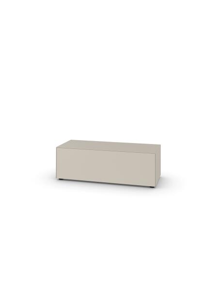 Piure Nex Pur Box Sideboard Medienklappe 120 x 48 x 37,5 cm Silk