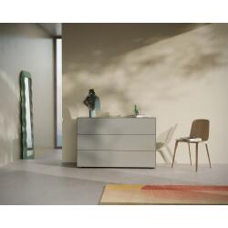 Piure Nex Pur Box Sideboard Medienklappe 120 x 48 x 37,5 cm Silk