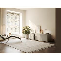 Piure Nex Pur Box Sideboard Doppeltür und Tür 180 x 48 x 75 cm Silk