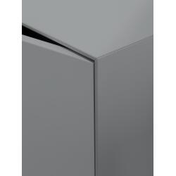 Piure Nex Pur Box Sideboard 3-fach Schubkasten 60 x 48 x 75 cm Silk