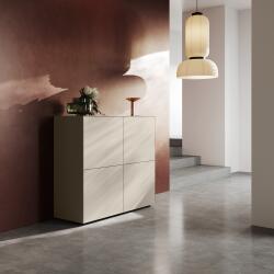 Piure Nex Pur Box Highboard Doppeltür 80 x 40 x 100 cm Silk