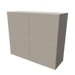 Piure Sideboard Nex Pur Box 2 Doppeltüren Silk